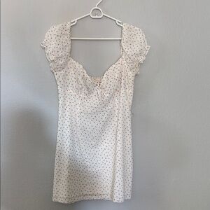 White Floral Women's Dress